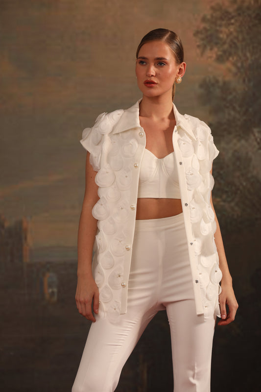 WHITE CO-ORD SET