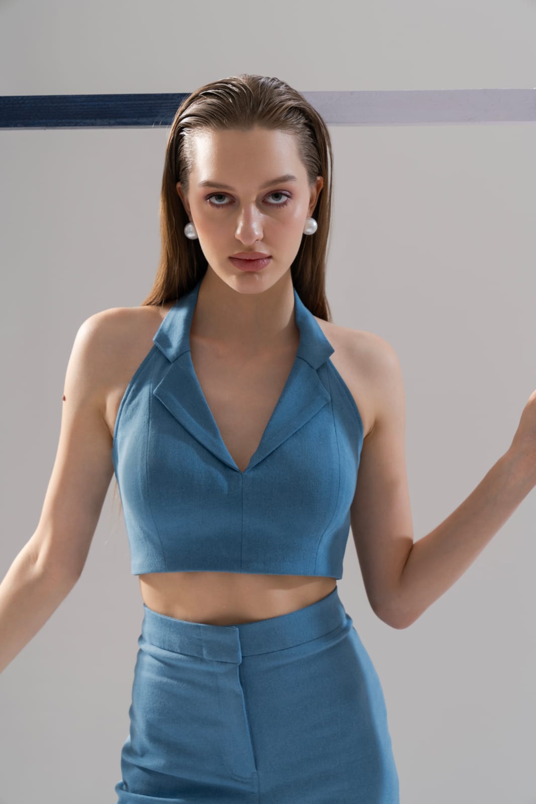 BIG HEART DENIM CO-ORD SET