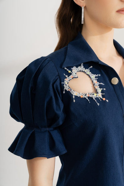 MIDNIGHT BLUE CO-ORD SET