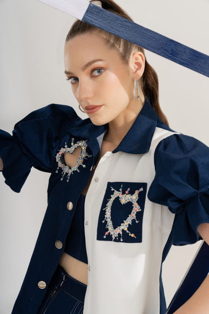 MIDNIGHT BLUE CO-ORD SET