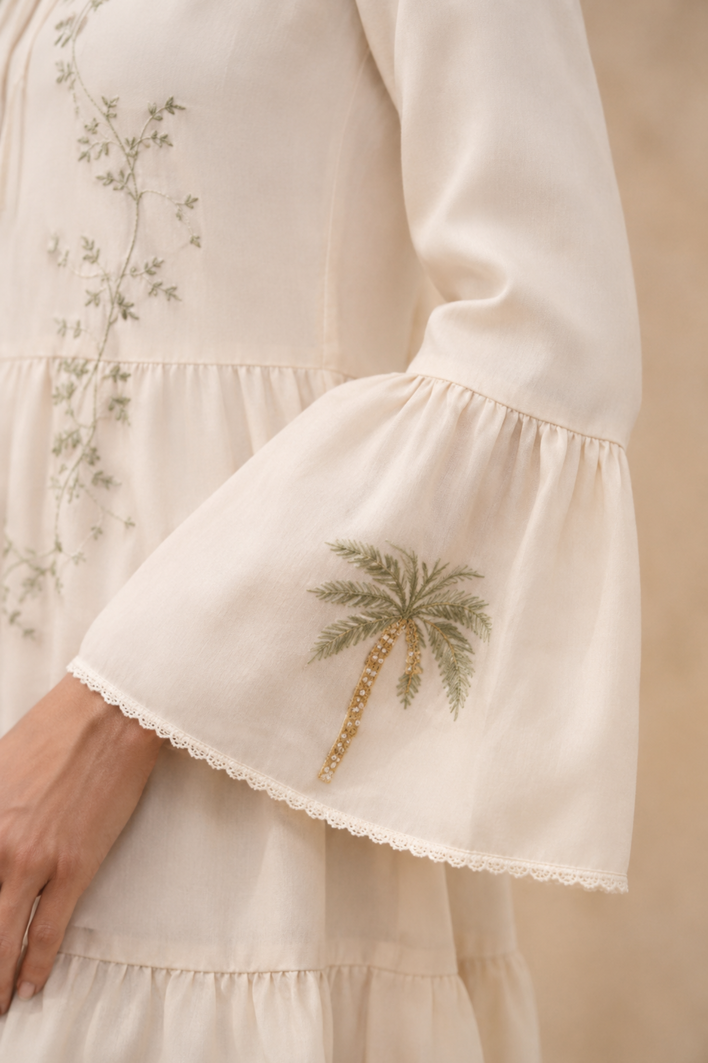 IVORY FERN DRESS