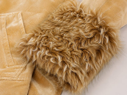 MUSTARD FUR TRACKSUIT