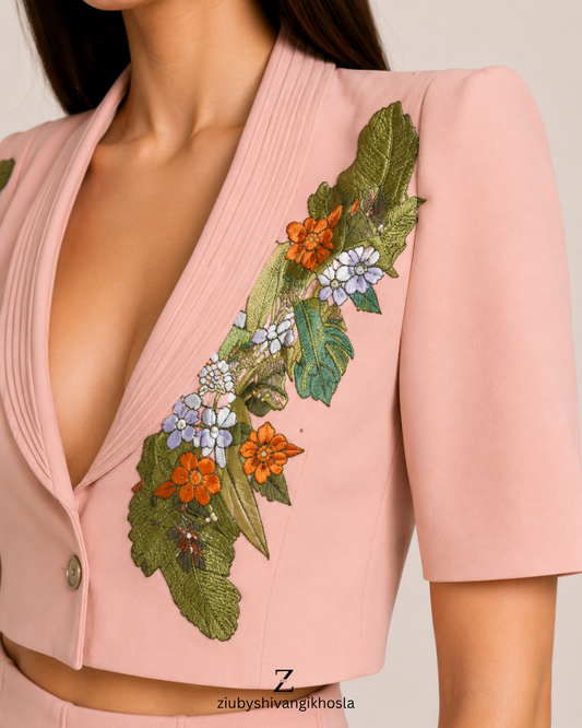 BLUSH BLOOM PANT SET