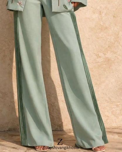 MINT OASIS BLAZER SET