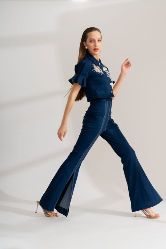 SLIT BELL BOTTOM
